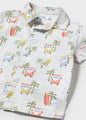 Mayoral Baby Boy Short Sleeve Shirt    1112-77   Tablas