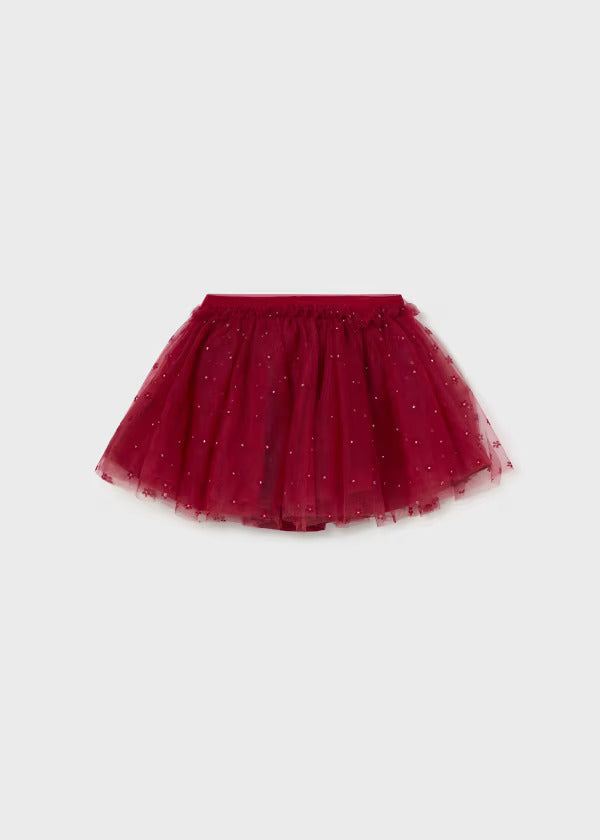 Mayoral Baby Girl Tulle Skirt  2901-71  Guinda *