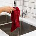 Danica Ripple Dishcloth - Red