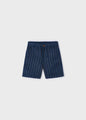 Mayoral Boys Striped Linen Shorts  3279-25  Indigo *