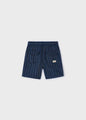 Mayoral Boys Striped Linen Shorts  3279-25  Indigo *