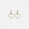 La Vie Parisienne Mon Tresor Heart Earring 9516G