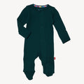 Magnetic Me Baby Footie  -  Deep Emerald