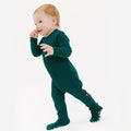 Magnetic Me Baby Footie  -  Deep Emerald