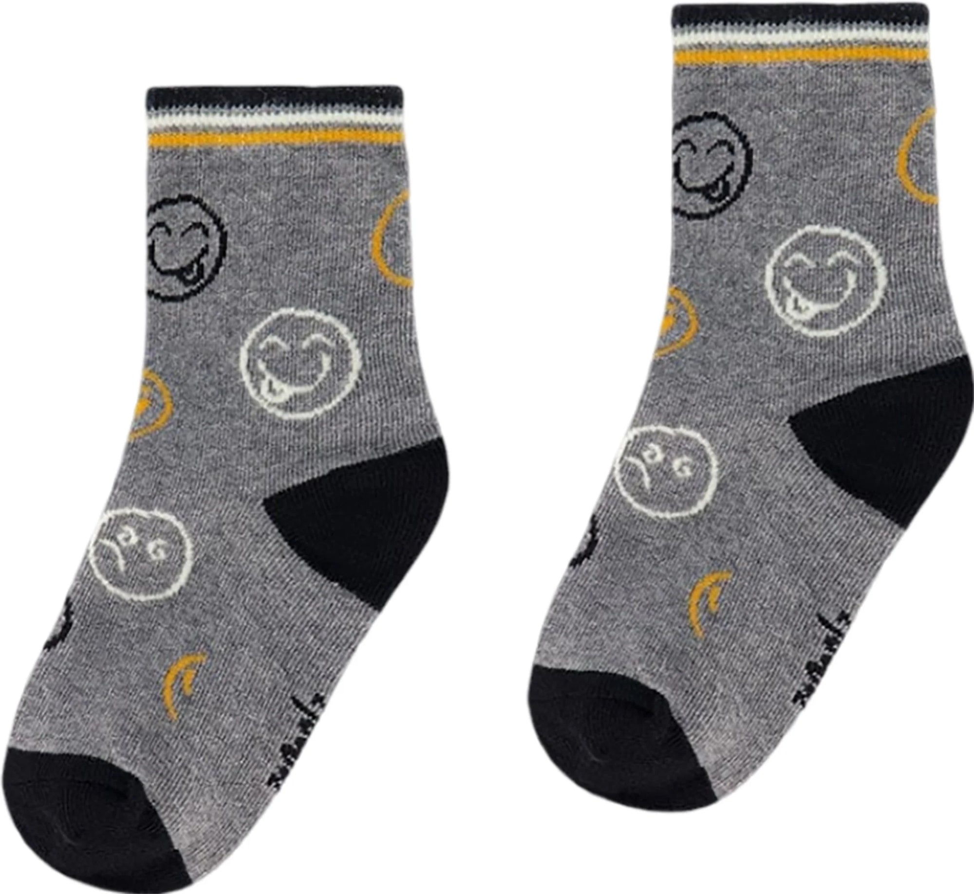 Deux Par Deux Boys Socks  F30YBS  Dark Heather Grey *