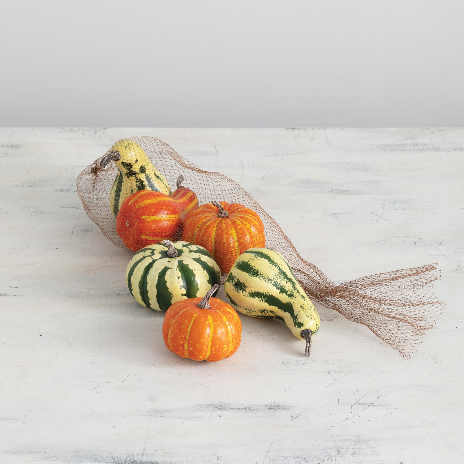 Sullivans Bagged Pumpkins & Gourd Set/6 DV517