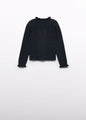 Abel & Lula Girls Knit Sweater   5830-92   Black