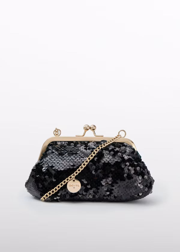 Abel Lula Girls Sequin Handbag 5941 82 Black