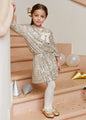 Abel & Lula Girls Sequin Skirt Set   5544-9   Champan