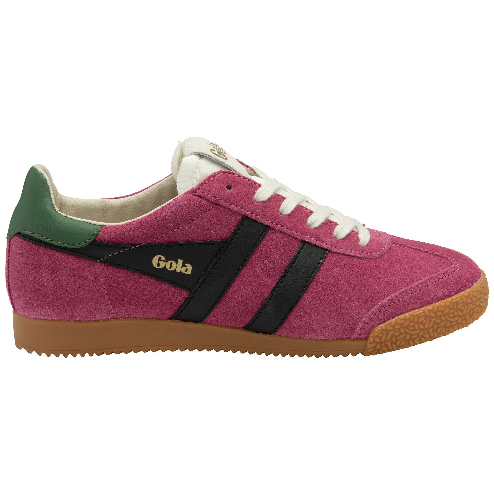 Gola Elan Sneaker  CLB538  Fuchsia/Black/Evergreen