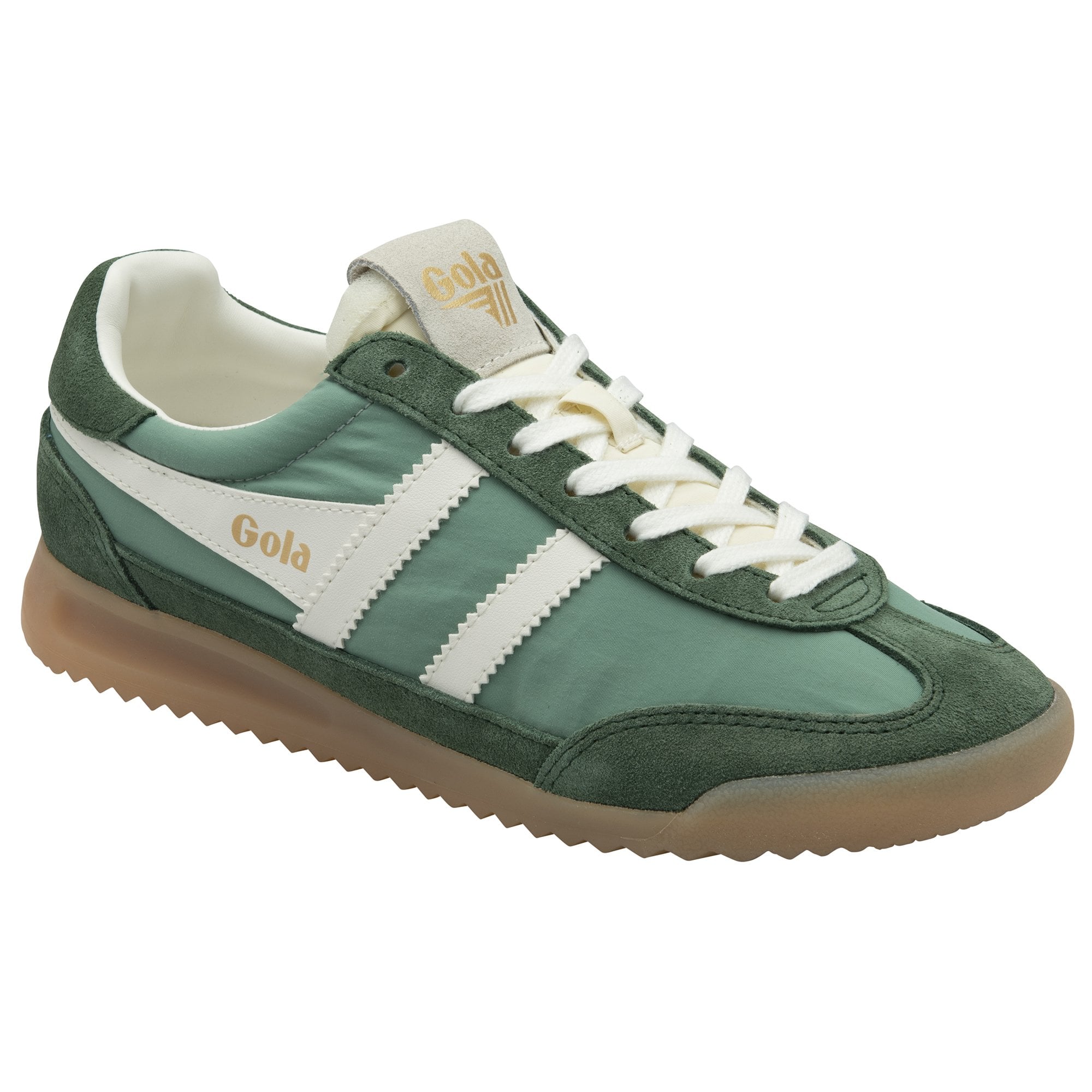 Gola Firefly Sneaker  CLB577  Green Mist; Evergreen/Off White