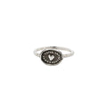 Pyrrha Heart Print Mini Talisman Ring  R2-1718