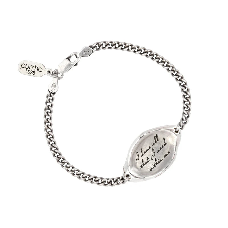 Pyrrha Affirmation Bracelet  I Have All That I Need  B18-2400