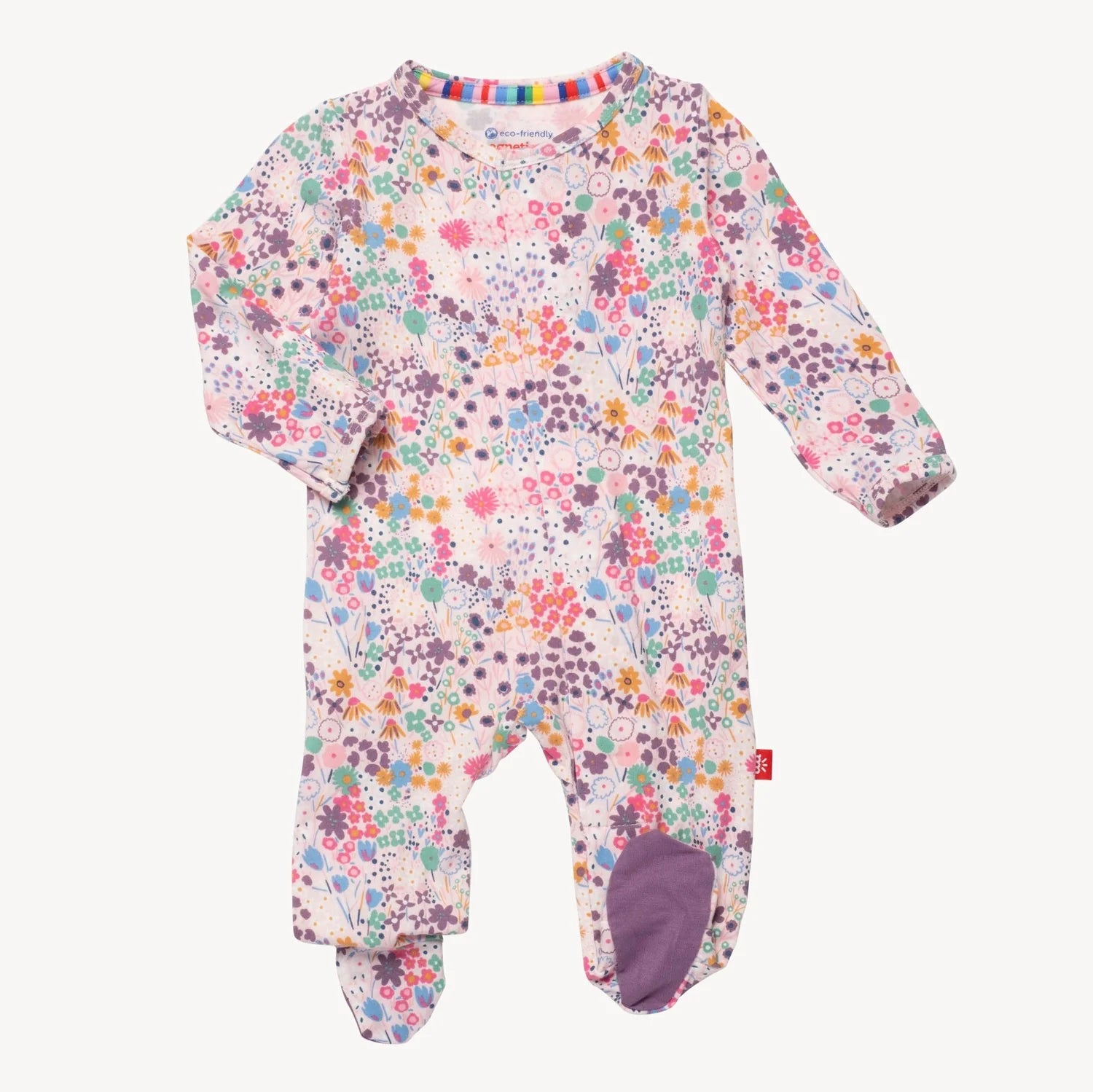 Magnetic Baby Girl Isla Modal Footie