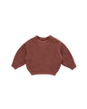 Quincy Mae Baby Girl Chunky Knit Sweater   QM277WINA   Cranberry *