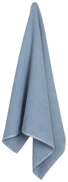 Danica Ripple Dishtowel Slate Blue