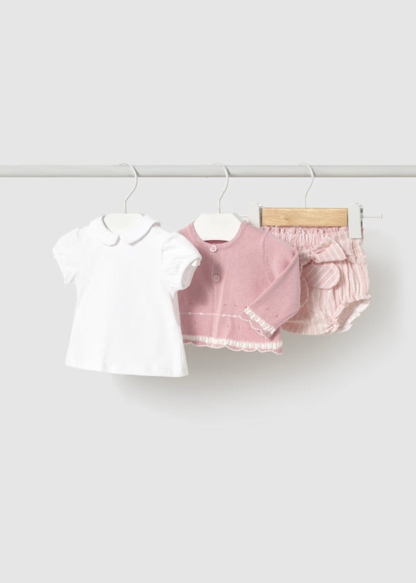 Mayoral Baby Girl Sweater Set   1254-83   Rosa Baby