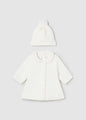 Mayoral Baby Girl Sweater Coat & Hat Set   2452-92   Crudo