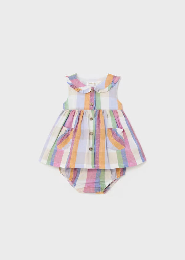 XINYOU Summer 2021 Baby Girls Baby Dress Set Short Frozen Beach Skirt With  Grid Stripe, Casual Top For Teens Outwear Q0716 From Sihuai04, $11.94