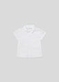 Mayoral Baby Boy Short Sleeve Shirt  1194-60 Blanco