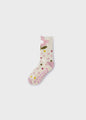 Mayoral Girls Non Slip Socks  10809-28  Rosado