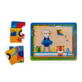 Moulin Roty 3 Level Puzzle   Poppipop  661103