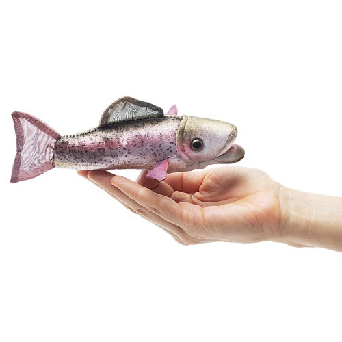 Folkmanis Mini Rainbow Trout Finger Puppet   2788