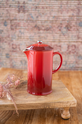 Le Creuset Cerise French Press