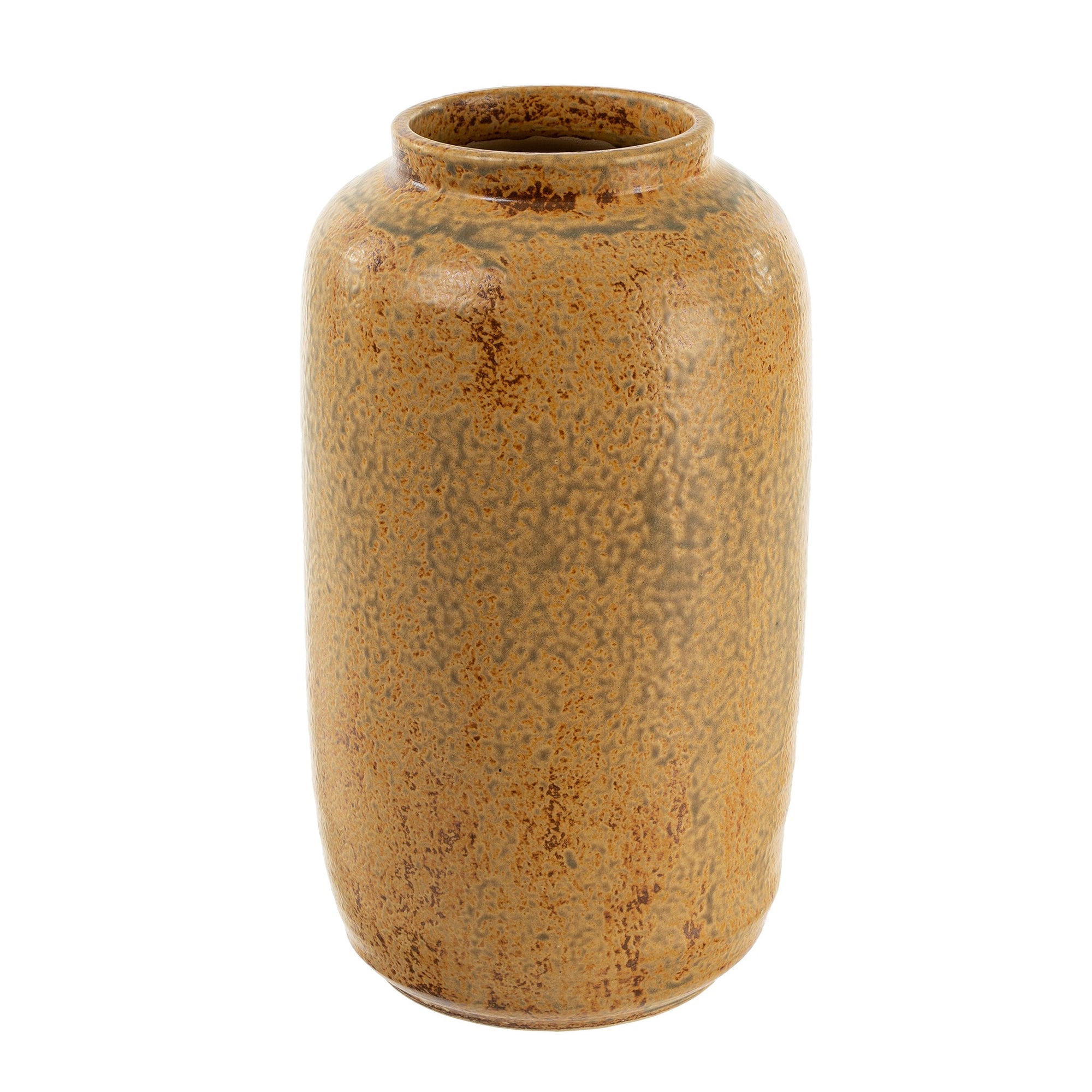 Indaba Sandy Clay Taper Candle Holder - Crocus & Ivy Interiors