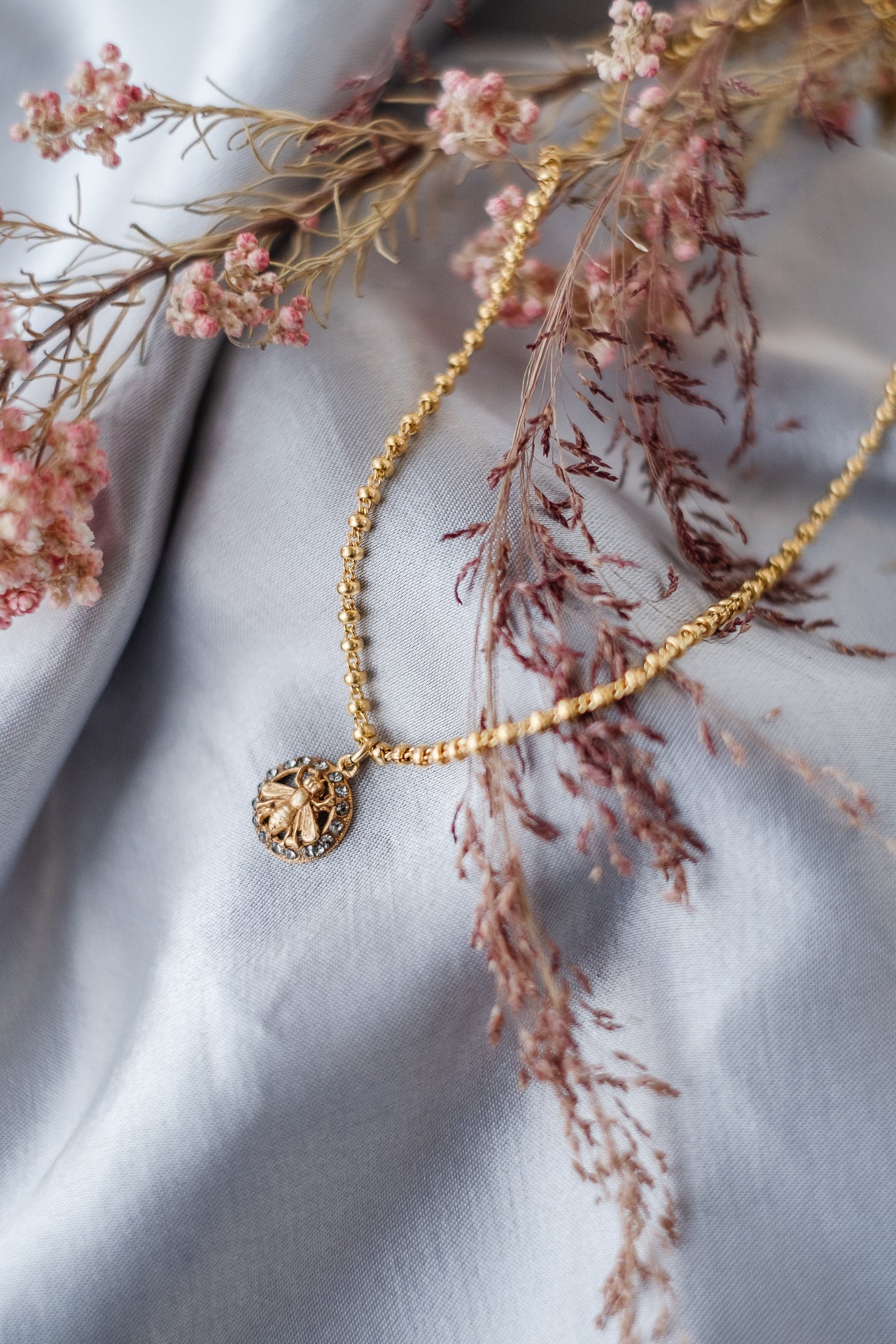 La Vie Parisienne Gold Bee Necklace 1277G