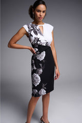 Joseph Ribkoff Wrap Shimmer Dress 231763* - Crocus & Ivy Interiors