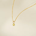 Lovers Tempo Gold-Filled Birthstone Necklace