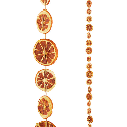 Raz 5.5' Orange Slice Garland G4202278*