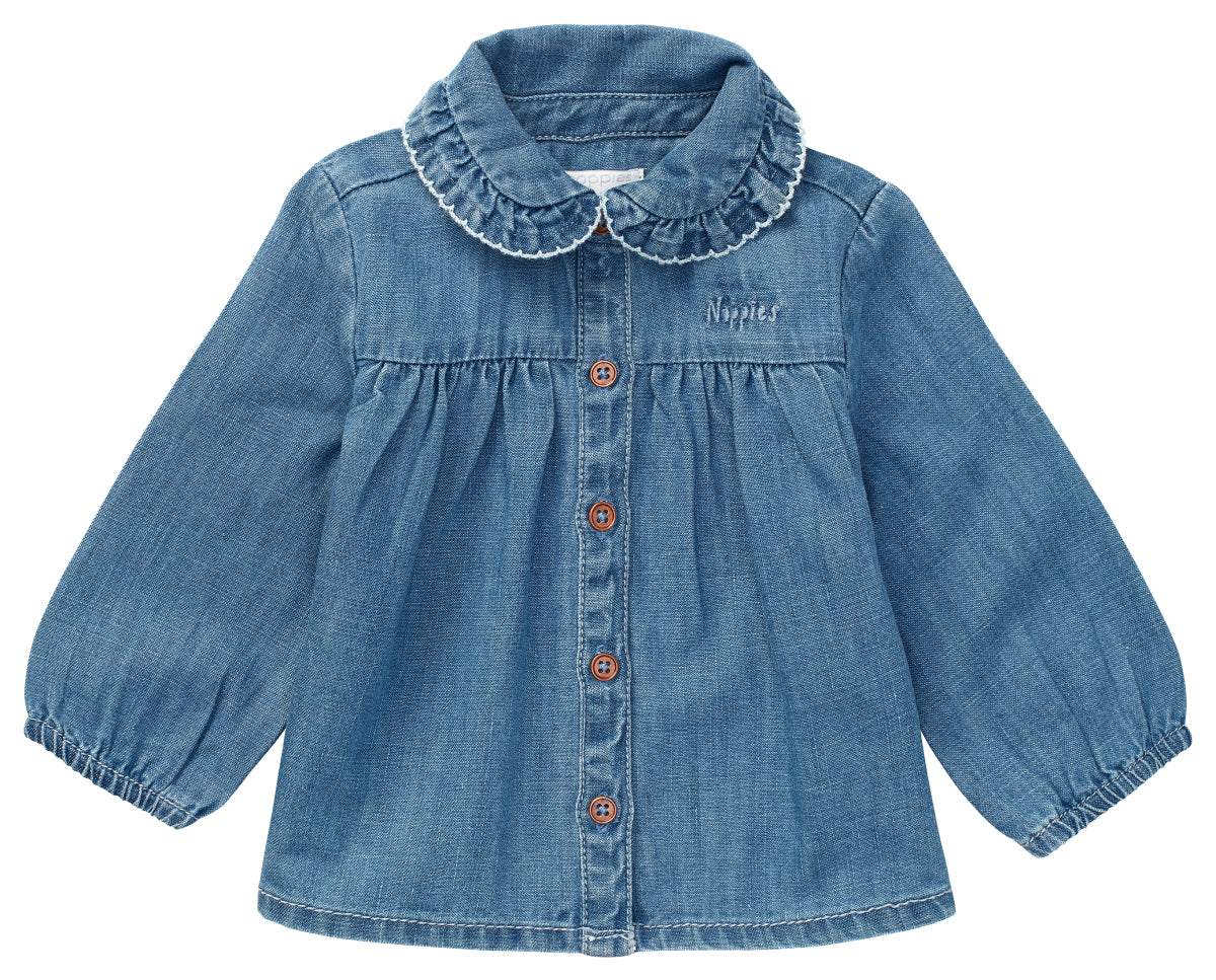 Noppies Baby Girl Blouse  2410111  Medium Wash *