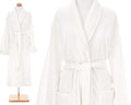 Sheepy Fleece White Bath Robe - One Size