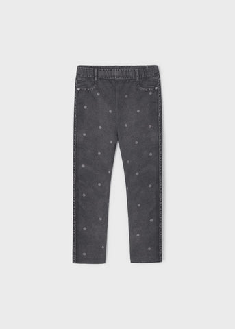 Mayoral Girls Leggings 4762 85 Gris 2