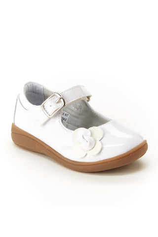 Stride Rite Girls Dress Shoe Sr Ava White