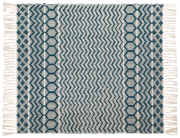 Danica Evie Throw Lagoon 3079007 - Crocus & Ivy Interiors